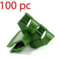 100 Pack 1/4" Drip Tubing Clip Irrigation For Drip Tray Cover Hugo