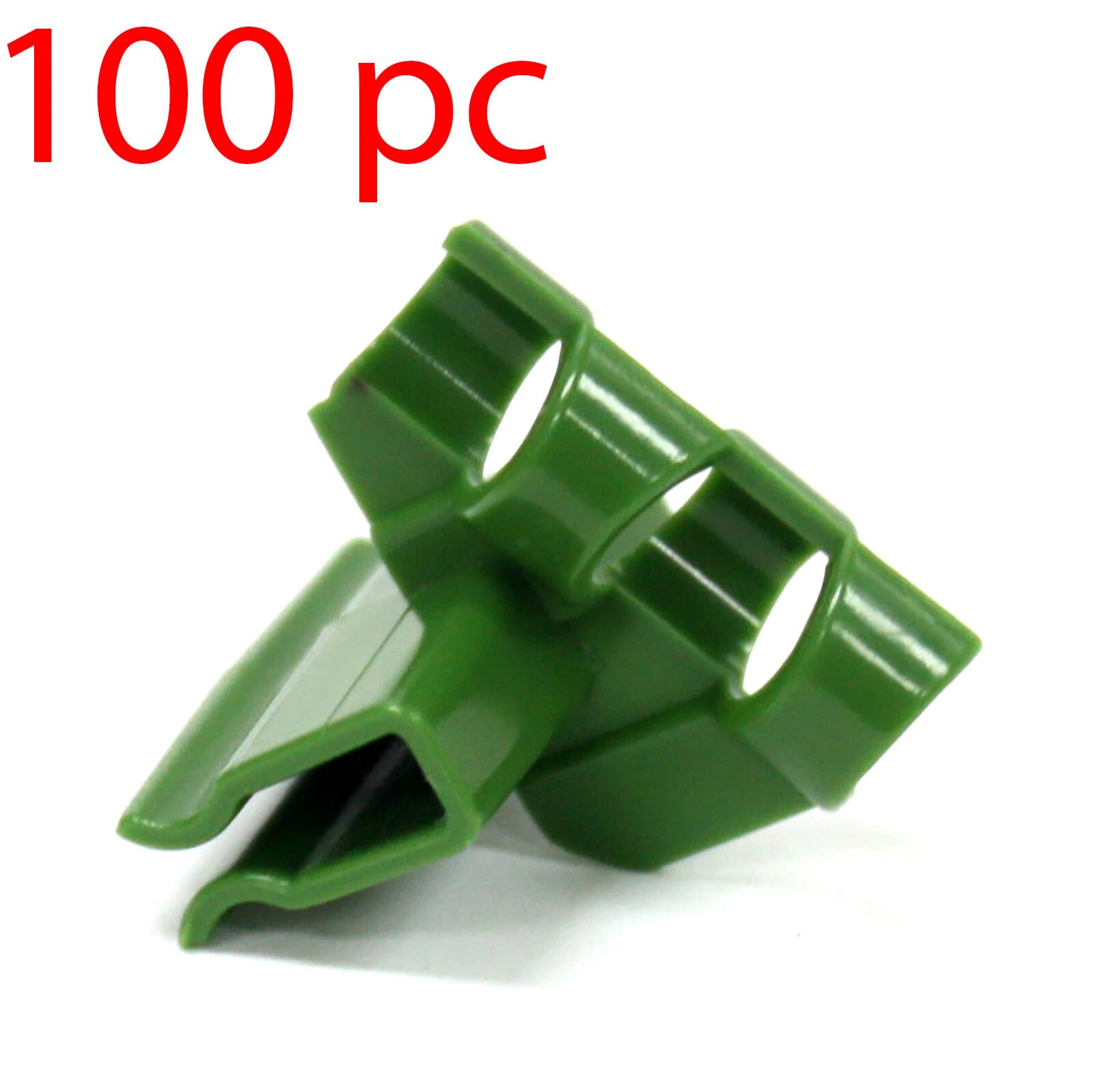 100 Pack 1/4" Drip Tubing Clip Irrigation For Drip Tray Cover Hugo