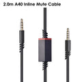 Superior Compatibility Headphone Cable For Logitech For Astro A10 A40