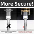 Faucet Fixing Nut Standard Compatibility For Single Cold Water Faucets