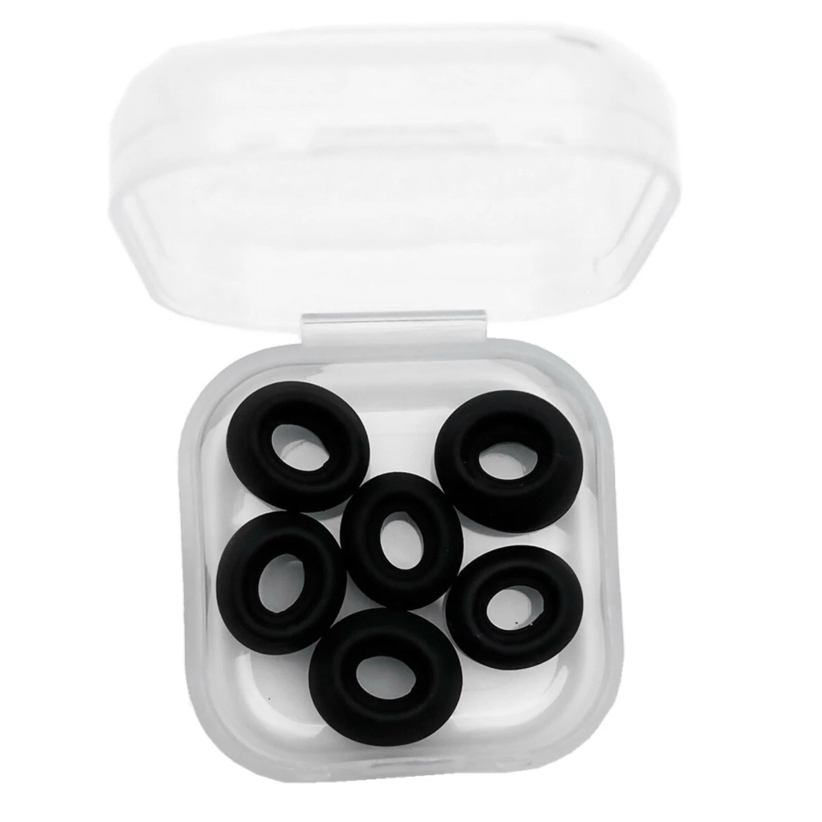 3pairs Durable Silicone Headphones Buds Ear Tips Earhooks For Galaxy