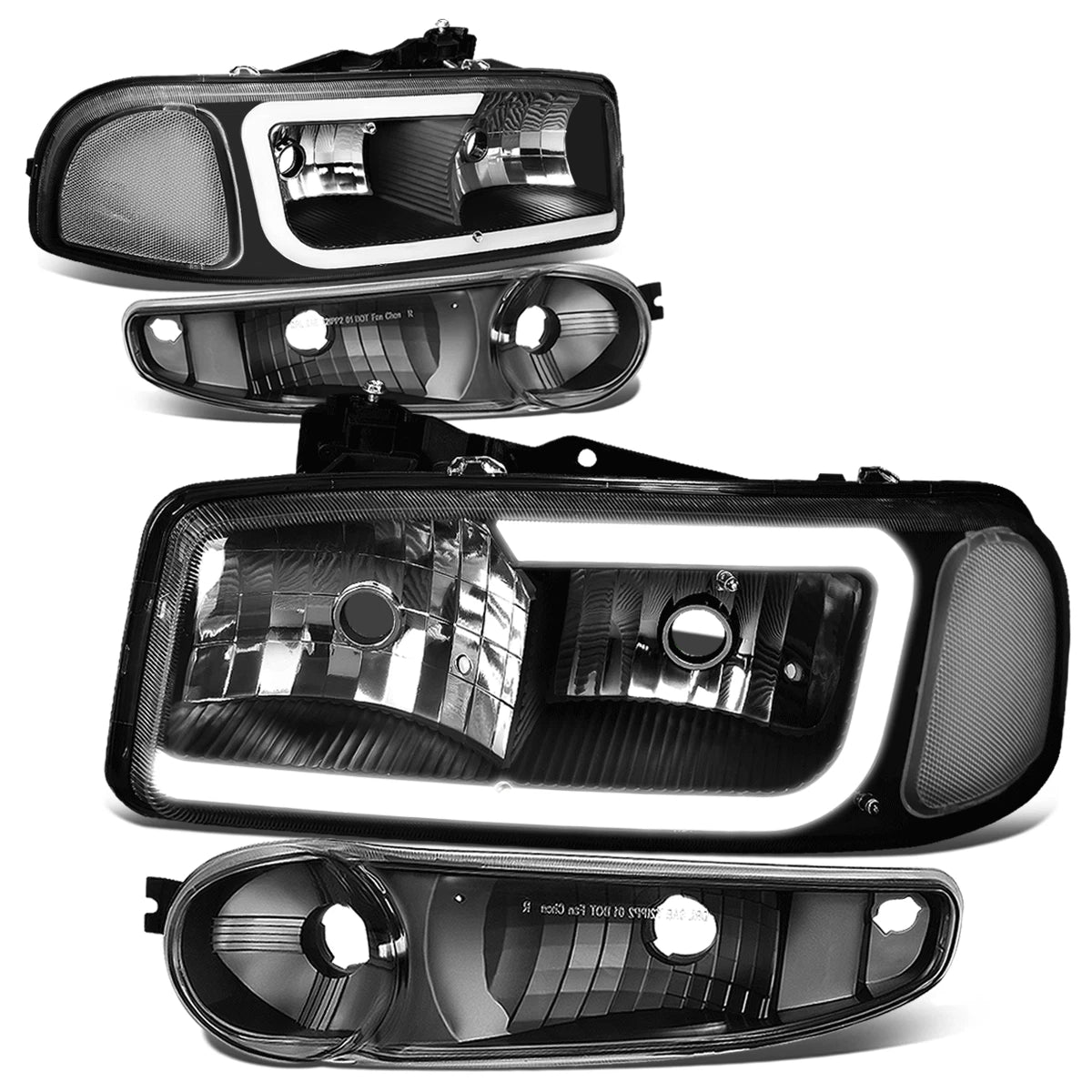 Fit 00-06 Gmc Yukon Xl Sierra Denali Led Drl | Built Supply Co