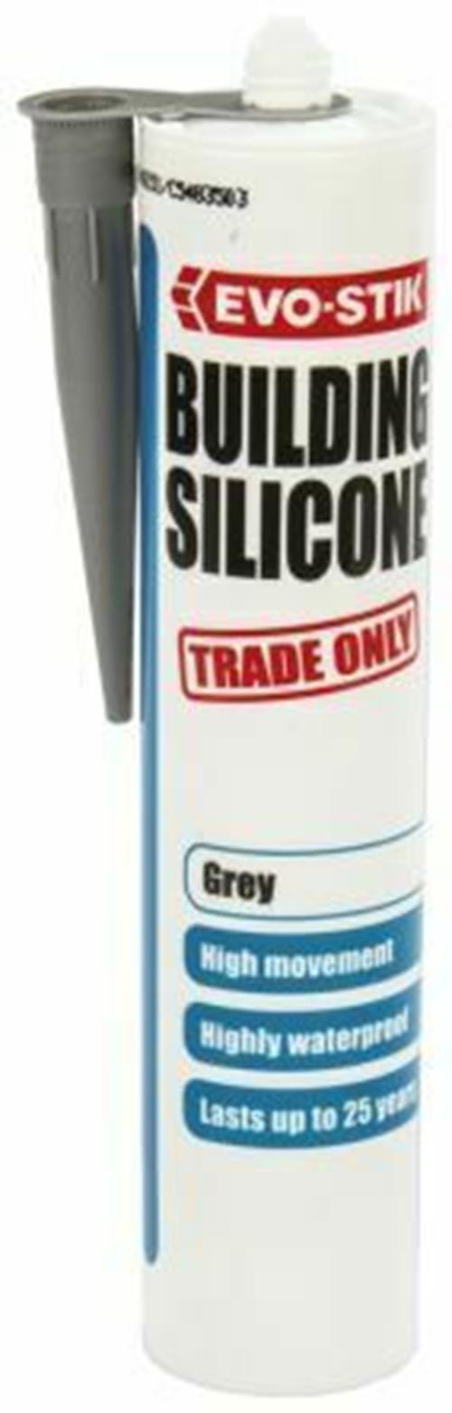 Evo-Stik Grey Silicone Sealant Paste 310ml