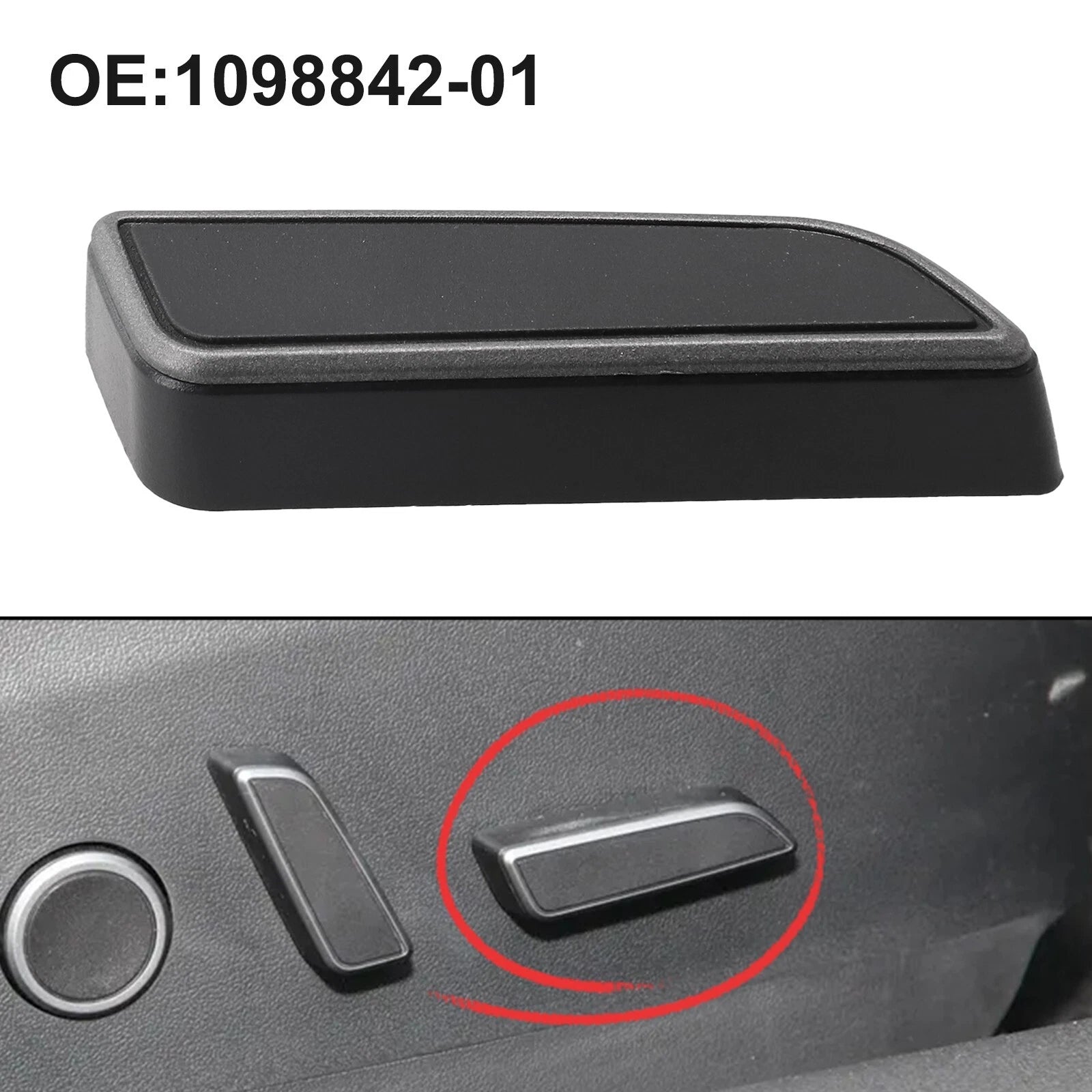 For Tesla Model 3 21-23 Co-pilot Side Seats Cushion Button
