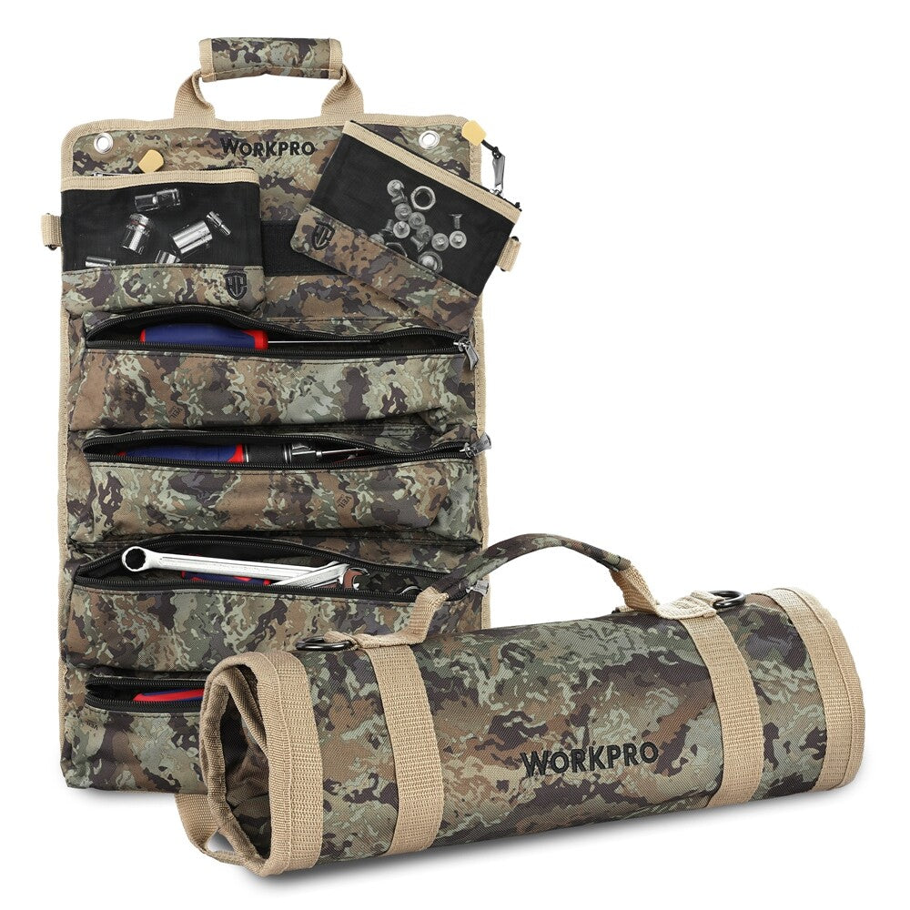 Tool Roll Organizer 6 Pocket Heavy Duty