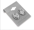 Grey Plastic Earring Card Hang Jewelry Display Plain Cards