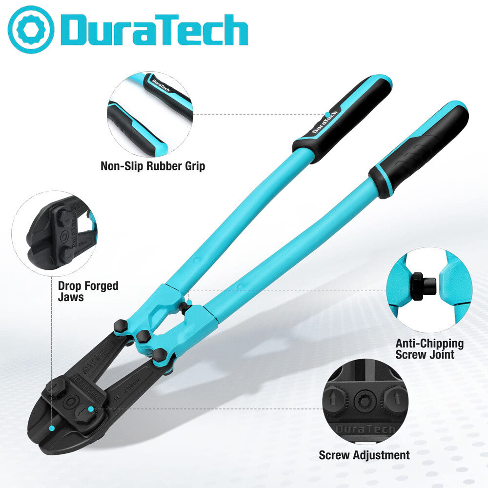 DURATECH 18" Heavy Duty Bolt Cutter for Locks Rods Bolts Rivet Chains