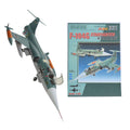 Diy 1/33 Scale Us F-104g Star Air Fighter Plane Paper Model Military
