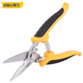 Deli 7 Inch Electronic Scissors Stainless Steel Shears Cutting Wire