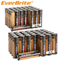 Everbrite Alkaline Battery Pack 32pack Aa/32pack Aaa Alkaline Battery