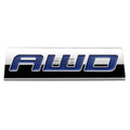 Bumper Sticker Metal Emblem Decal Trim Badge 3d Polished Blue