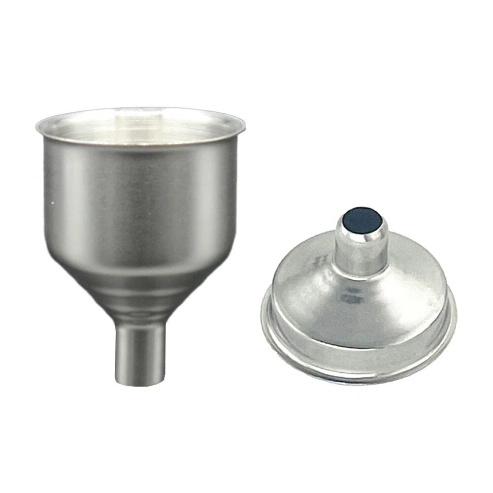 Compatible With All Flasks Stainless Steel Funnel For Easy Refills