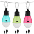Rechargeable Camping Light Tent Lantern 3 Lighting Modes Hanging Tent