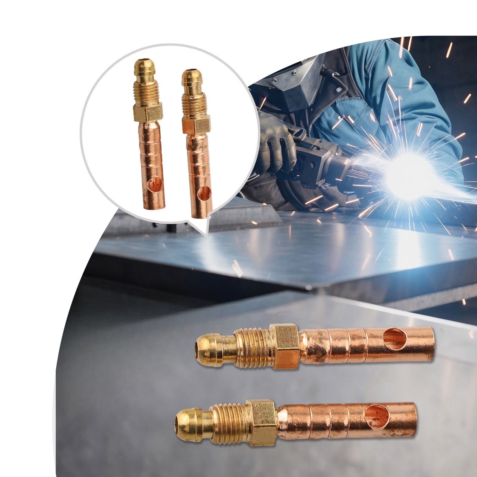 TIG Torch Power Adapter - 3/8-24UNF Size