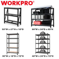 Workpro Heavy Duty Metal Storage Shelving Unit Adjustable Storage