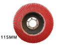 40PCS 115MM Flap Wheels 120 Grit Type29 Ceramic Grinding Discs 4-1/2 x
