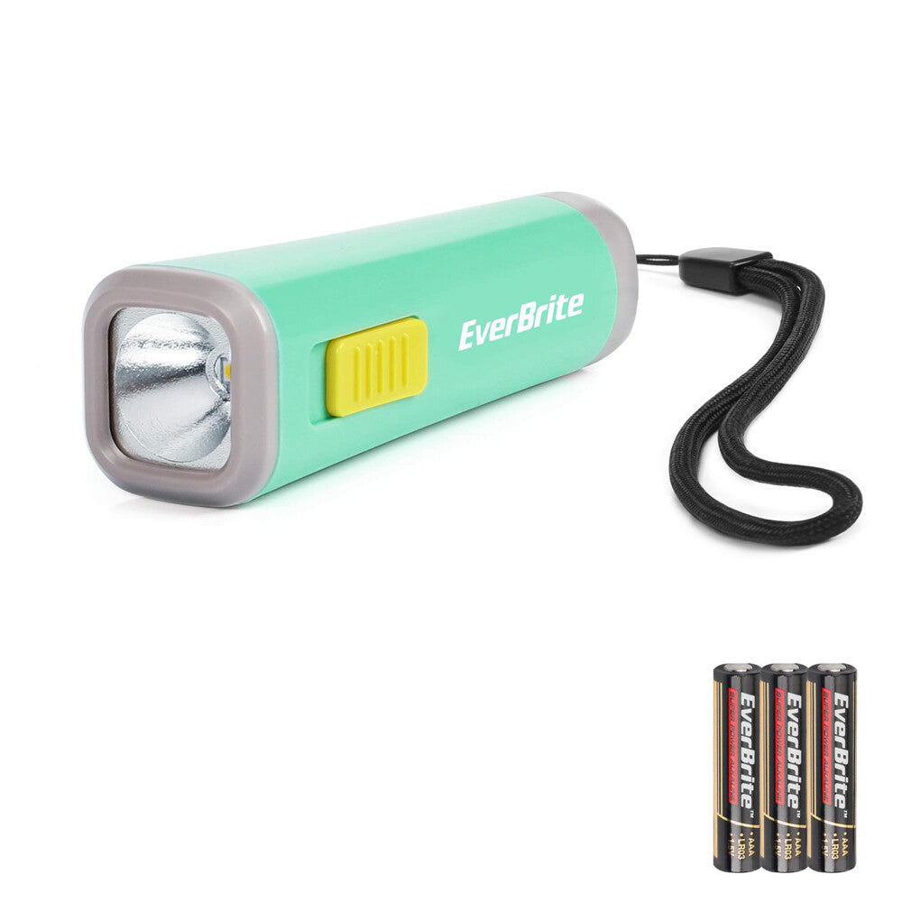 Everbrite Mini Led Flashlight Plastic Flashlight Torch Lamp Lanyard