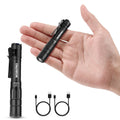 Workpro 2-packs Rechargeable Led Pen Light Flashlight Pocket Light