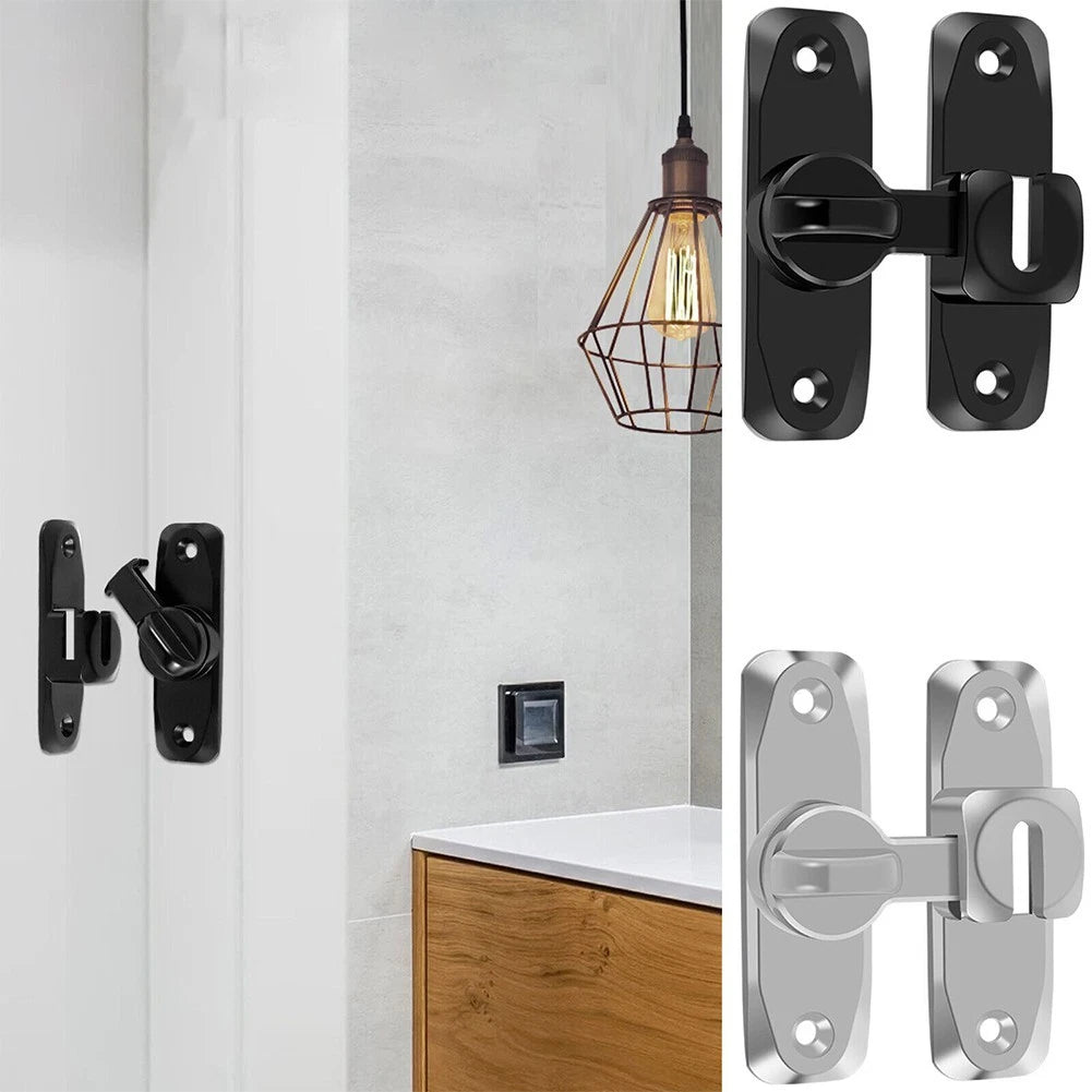Stainless Steel Door Lock Hook Latch Easy And Secure U Shaped Slot