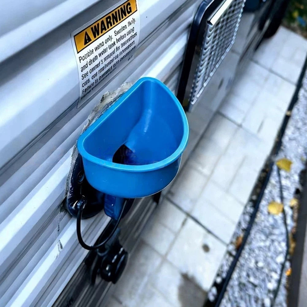 Rv Water Tank Filling Funnel For Easy No-spill Transfer - Lightweight