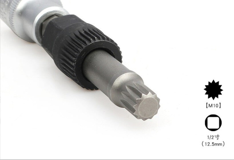 Alternator Freewheel V-Belt Pulley Removal F Vw Audi Tt Option: Torx