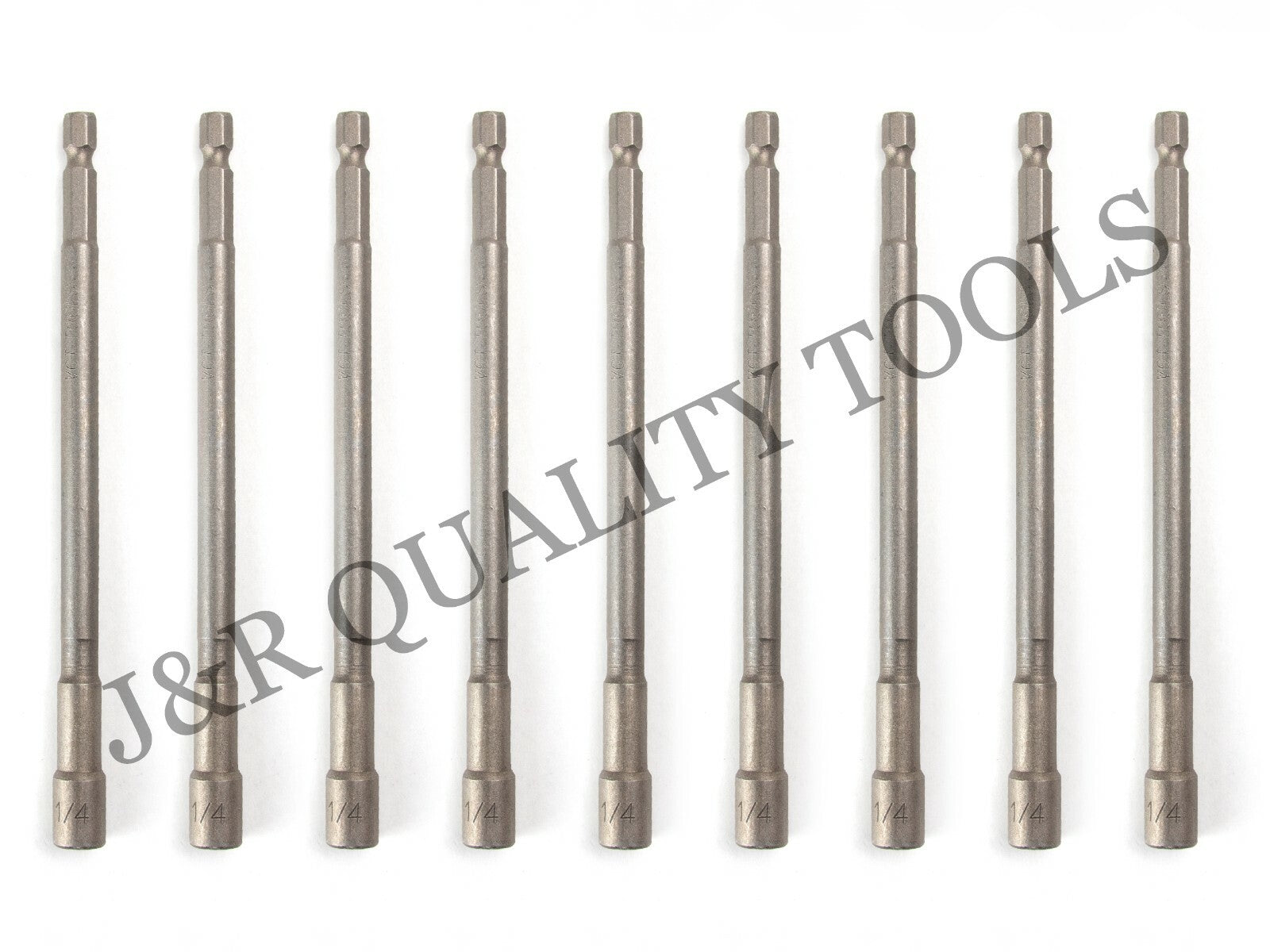 Magnetic Nut Driver Set 10 Piece 1/4" Hex