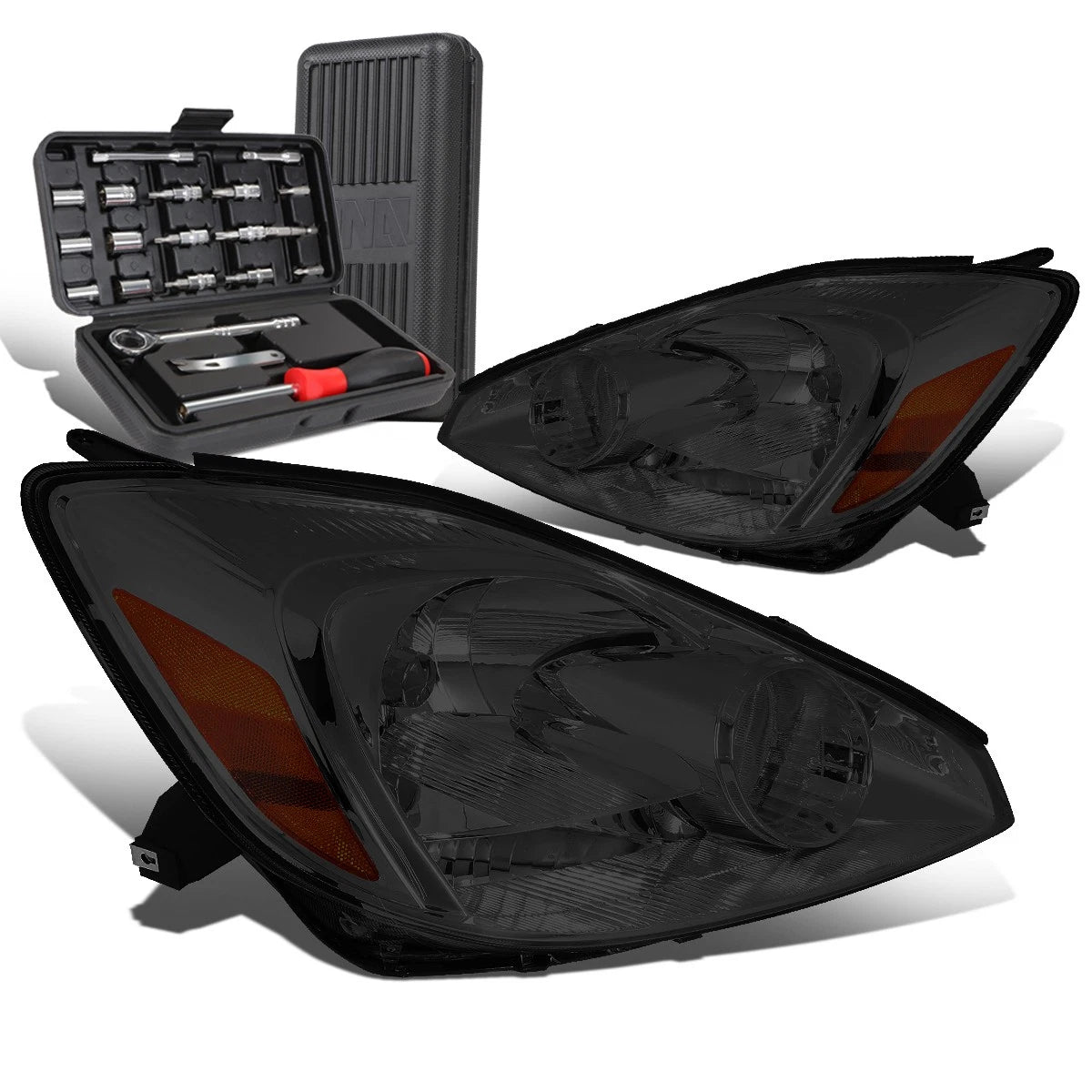 For 2004-2005 Toyota Sienna Pair Smoked/amber Side | Built Supply Co
