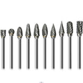20pc Tungsten Carbide Steel Rotary Burr Set by Unbranded