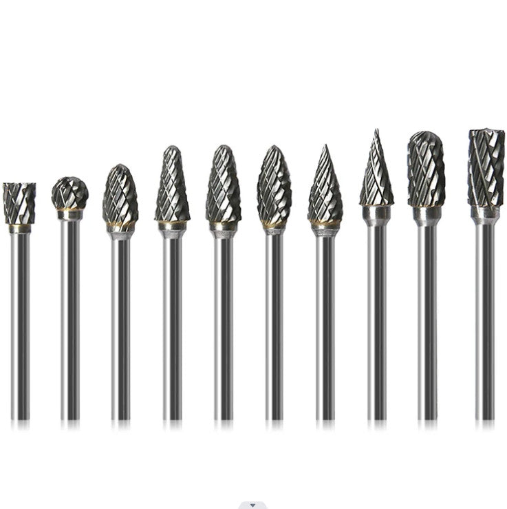 20pc Tungsten Carbide Steel Rotary Burr Set by Unbranded