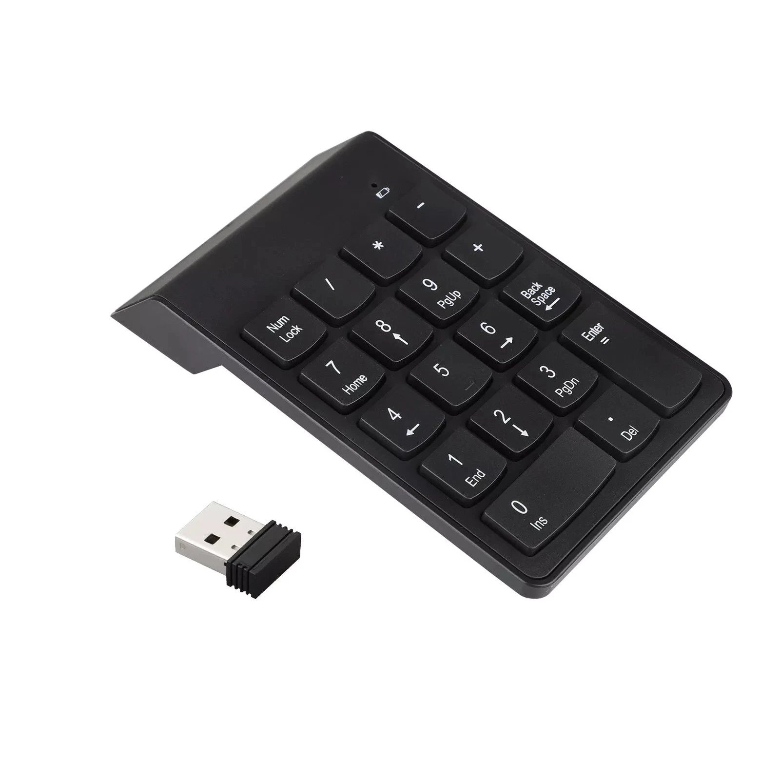 Gaming Numeric Keypad 2.4ghz Wireless 18-key Number Keyboard Quiet
