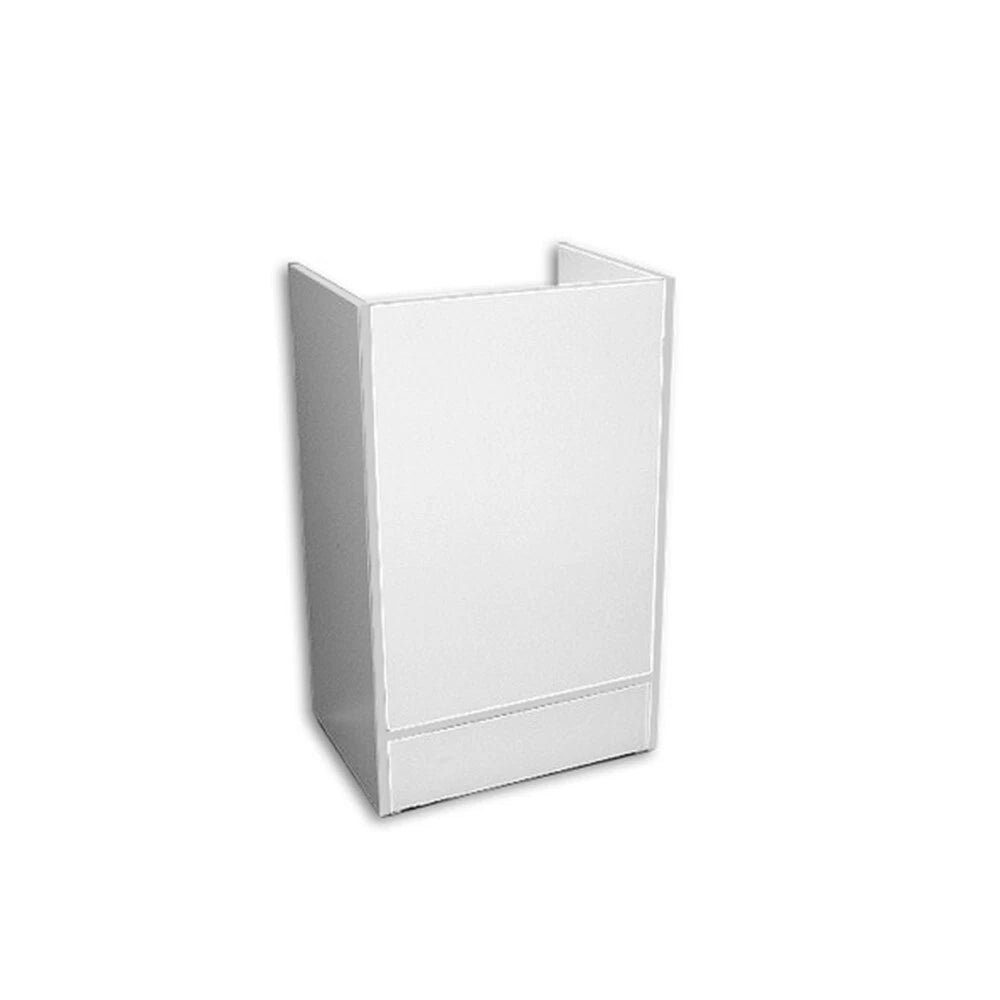 Cash Register Wrap Counter Stand | 24"l X 18"w X 38"h | White