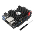 E Aluminum Case With Active Passive Cooling Fan Heatsink Set For