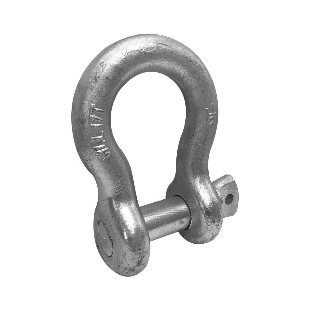 Drop Forged 34000lbs D Ring Bow 1-1/2" Screw Pin Anchor Shackle