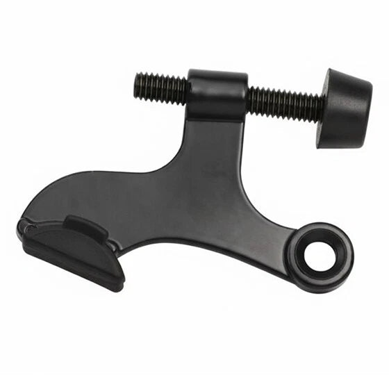 5 Pack Rok Hardware Heavy Duty Hinge Pin Door Stop, Black