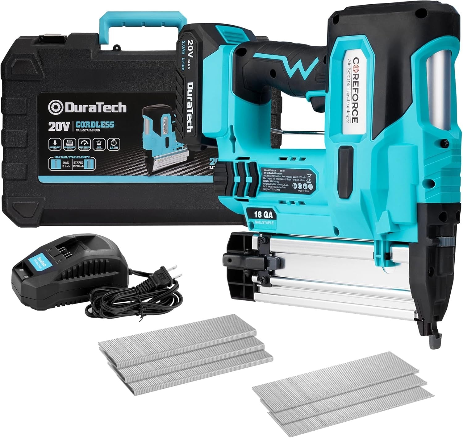 DURATECH 20V Cordless Brad Nailer by DURATECH