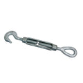 3/4" X 6" Turnbuckle Hook Eye Pulley Galvanized Drop Forge 3/4 X 6