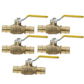XFITTING 3/4" PEX A Ball Valve 5 Pack