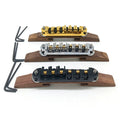 Archtop Jazz Guitar Roller Saddles Tune-o-matic Bridge Rosewood Base