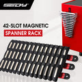 3PC Super Magnetic Wrench Holder Tool Organizer Adjustable Wall Hang