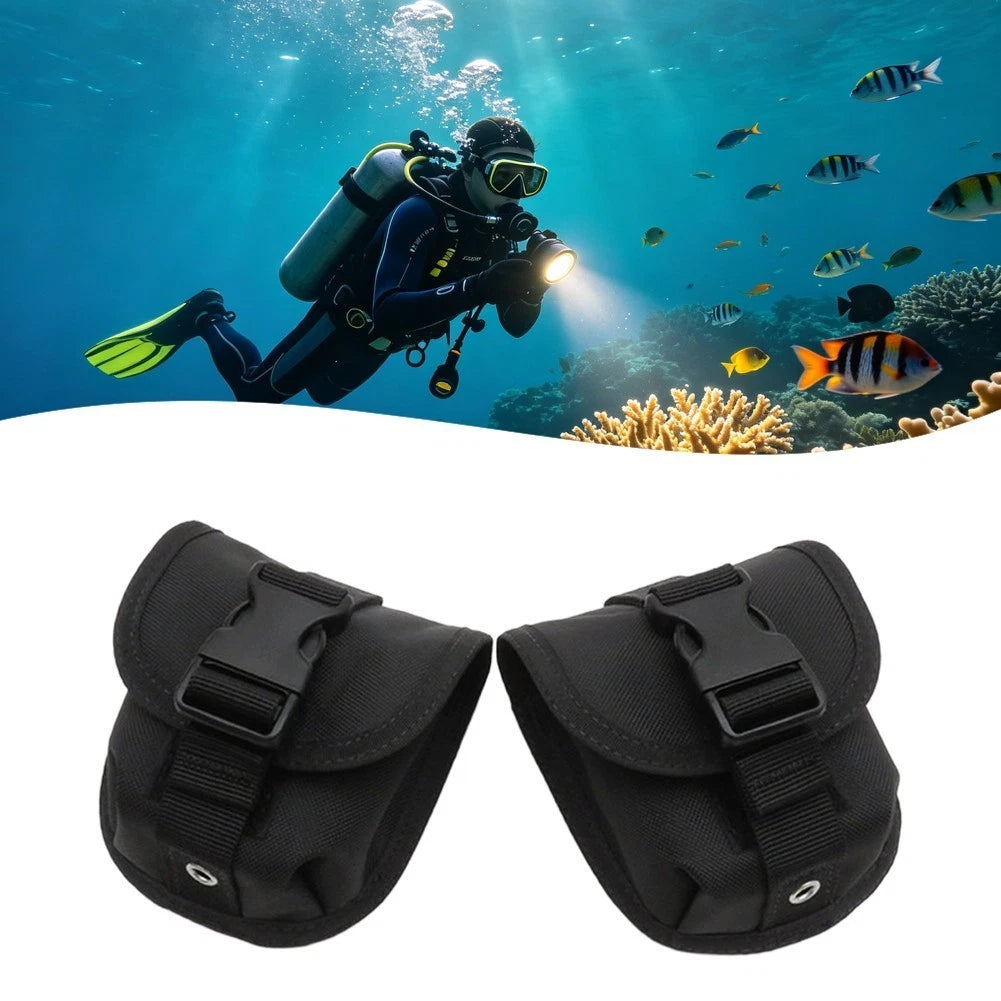 1kg Nylon Counterweight Bag For Diving For Bcd Sidemount Backplate Use