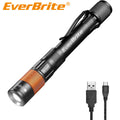 Everbrite Rechargeable Pen Light 4 Lighting Modes Zoomable Handheld