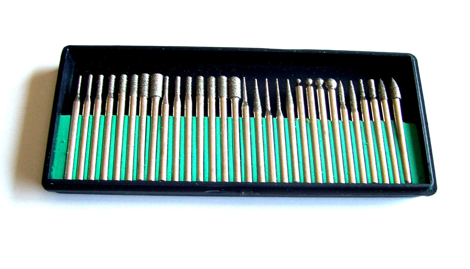 30pc Diamond Burr Bit Set 80 Grit