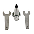 1set Precision M8 Iso20 Er16m Collet Chuck Tool Holder And Wrenchs