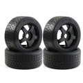 1/7 Rc Car Plastic + Rubber Wheels Rim For Arrma | Built Supply Co