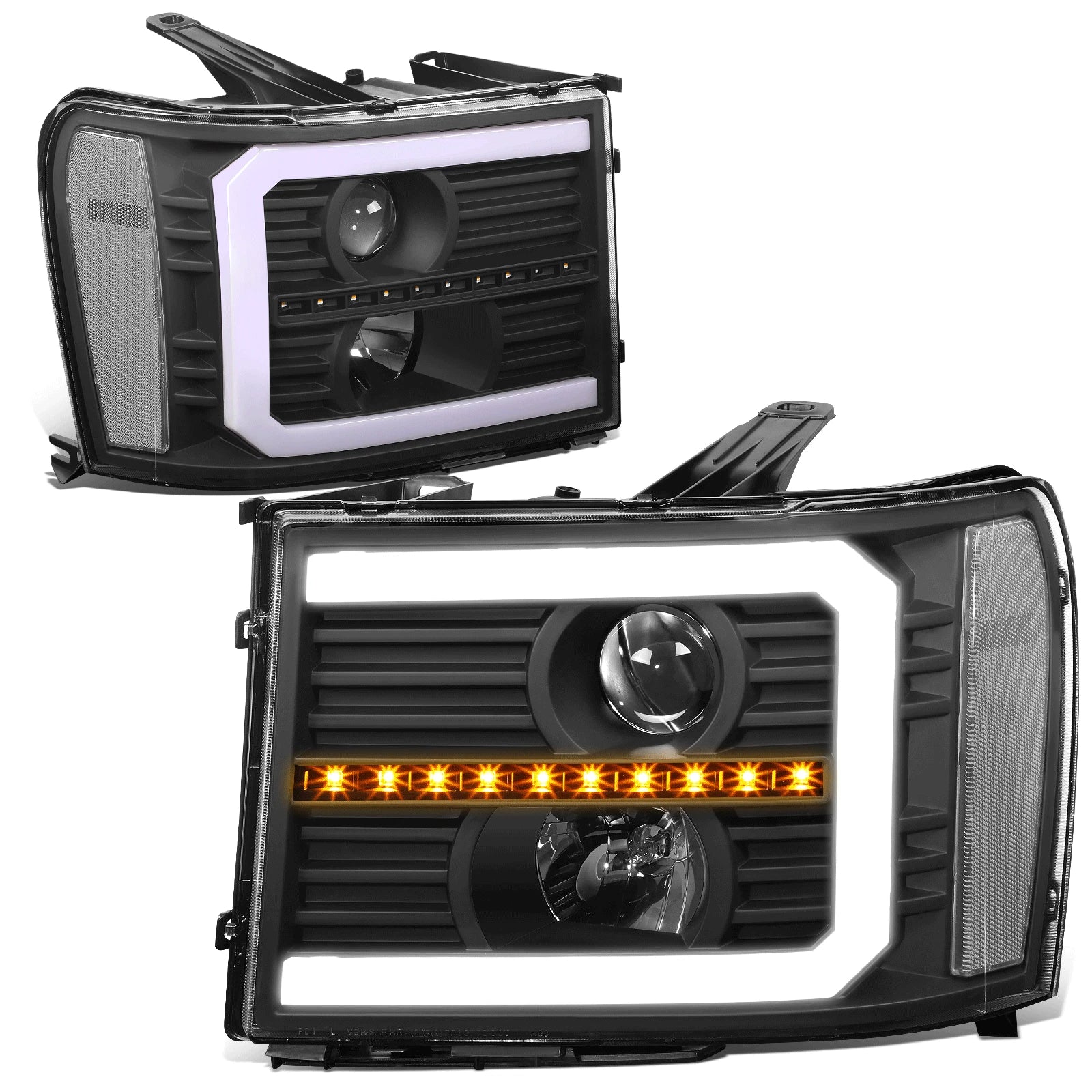 Fit 07-14 Gmc Sierra Led Drl+sequential Signal | Built Supply Co