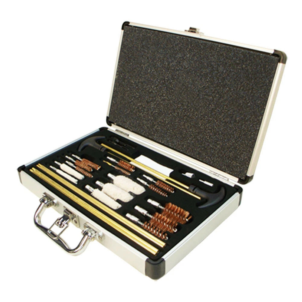 Universal Cleaning Kit Clean Rifle Pistol Aluminum Storage Case