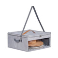 Stackable Cowboy Hat Box 42x42x20cm Crush Proof Dust Proof Travel Case