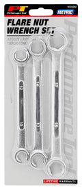 Performance Tool 3-Piece Metric Flare Nut Wrench Set by Performance Tool