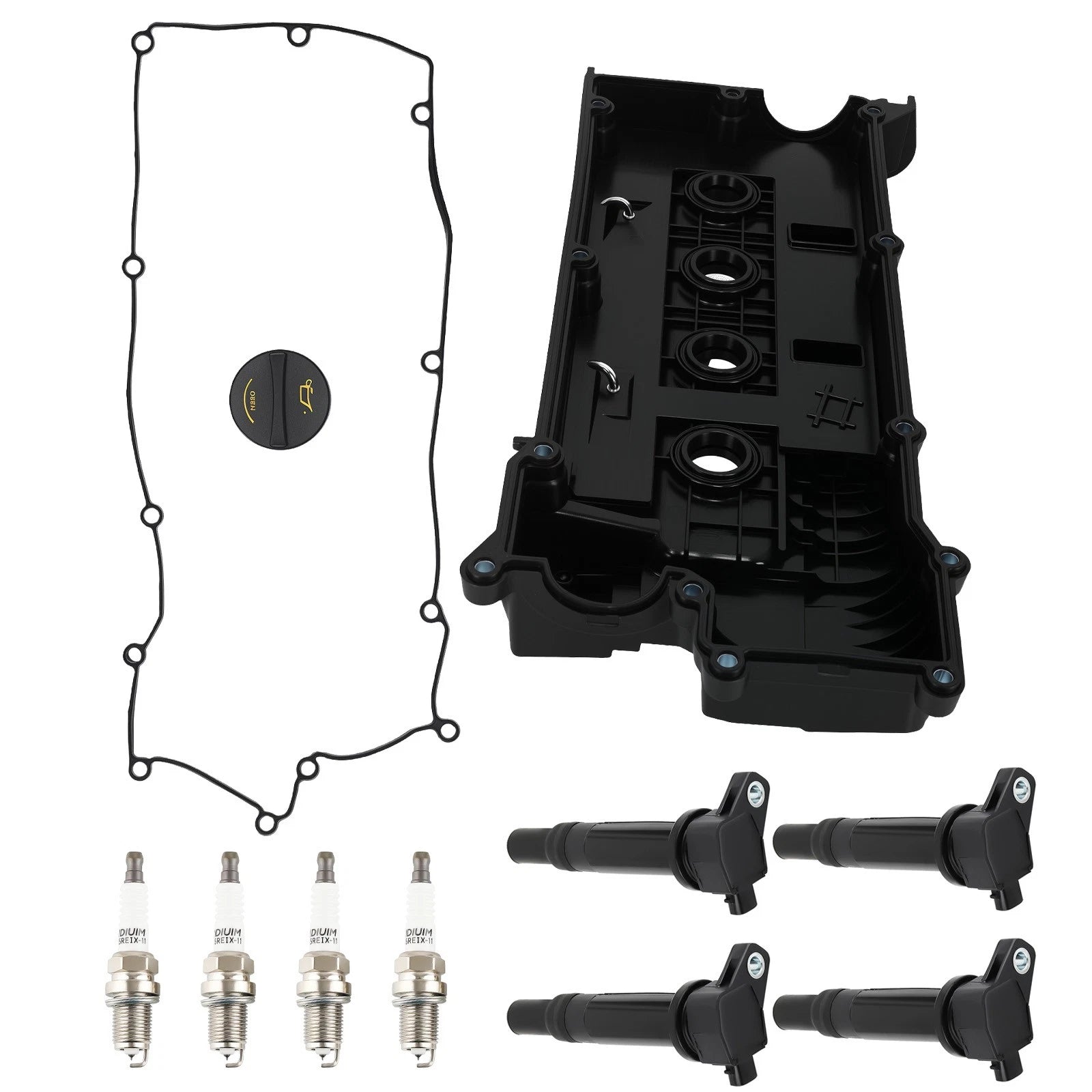 Valve Cover 22441-26801 4 Coils UF499 for Hyundai Accent Kia Rio 2006-2011