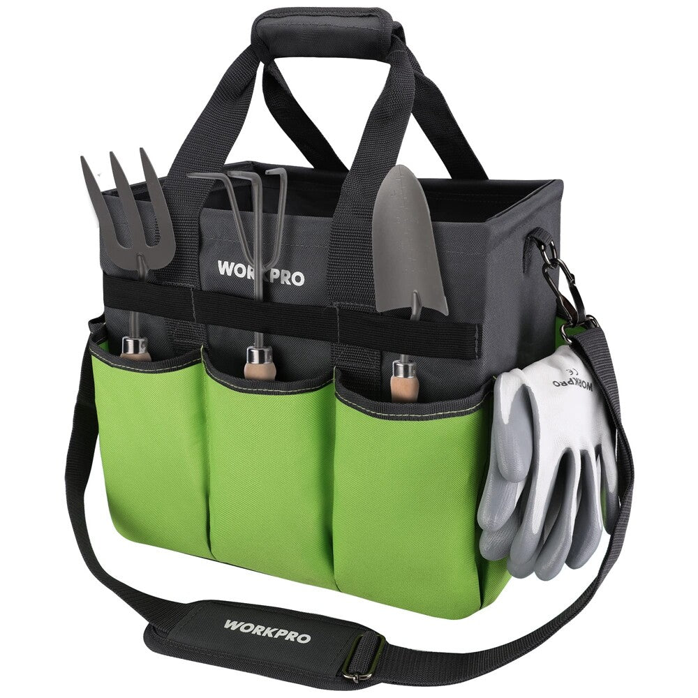 WORKPRO Garden Tote Bag with 10 Pockets by WORKPRO
